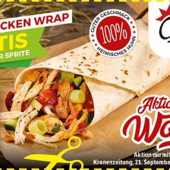 gutschein pulle chicken wrap